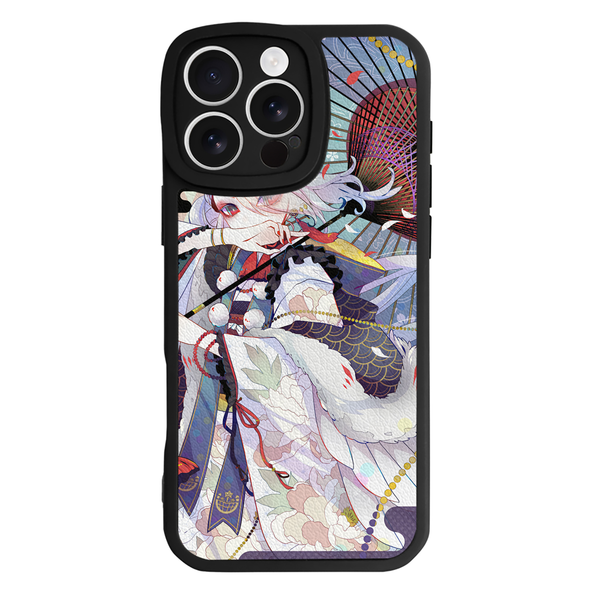 （画像用） 刀剣乱舞 Touken Ranbu 【iPhone 16シリーズ対応】シリコンスマホケース（レザー調） 材質：シリコン